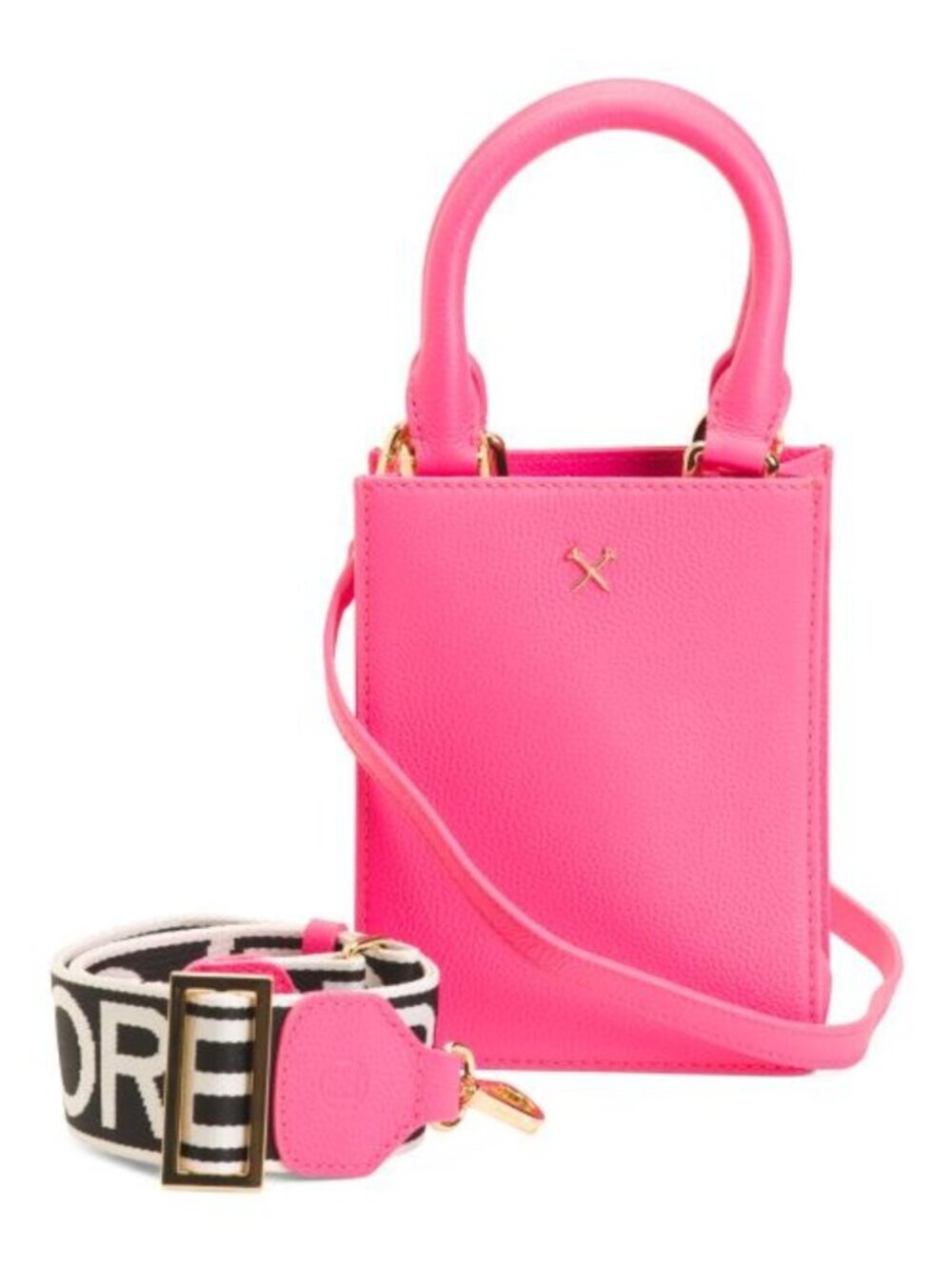 G/FORE Leather Metal Tees Mini Tote